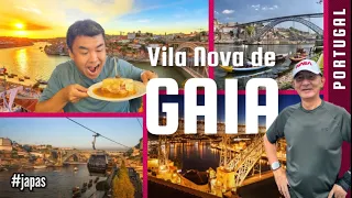 Conheça Vila Nova de Gaia Porto Portugal - Francesinha - Teleférico - Mosteiro- Caves Vinho do Porto
