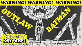 OUTLAW Batman NSFW Josh Simmons Comic - XXX Bootleg Mad Magazine Parody