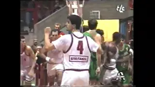 Dejan Bodiroga 1993 Lega Stefanel Trieste vs Benetton Treviso