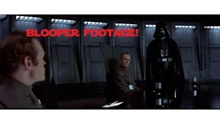 Star Wars A New Hope Grand Moff Tarkin (Peter Cushing) Blooper Footage