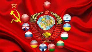 Anthem of the USSR (Soviet Anthem) in different languages of the world!