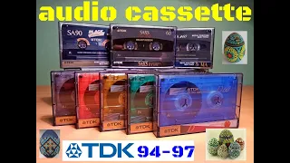 audio cassette  tdk 94-97