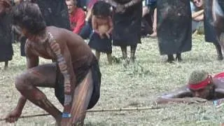 Aboriginal dancers from Kuranda at Laura Festival (Day1)