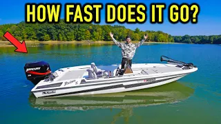 SPEED TESTING My RESTORED FACEBOOK MARKET PLACE Boat!