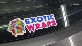 Exotic Wraps vinyl vehicle wraps in Boca Raton, FL