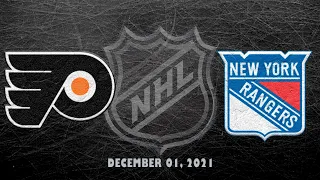 NHL Flyers vs Rangers | Dec.1, 2021