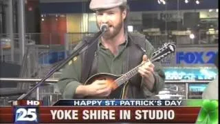 Yoke Shire "Rattlin' Bog" Live on WFXT Fox 25 Boston, MA - St. Patrick's 2012