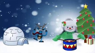 The Little Drummer Boy Children’s Christmas Carol Songs - 1 Hour Repeat