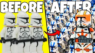 Building Every CLONE ARMY in LEGO...