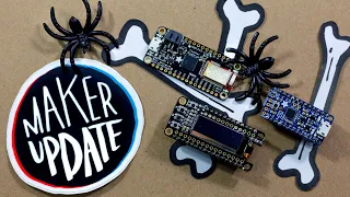 Maker Update: Glass Eye for the Spooky Guy [Maker Update #139] #Adafruit @adafruit @photoresistor