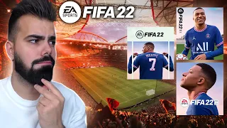 A MELHOR VERSÃO DESTE FIFA 22 //ESTÁDIO DA LUZ E DRAGÃO SÃO NOVIDADE!