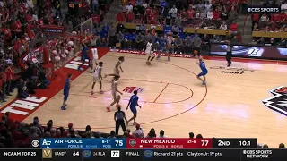 Air Force hits game winner to STUN New Mexico as 18 point underdogs
