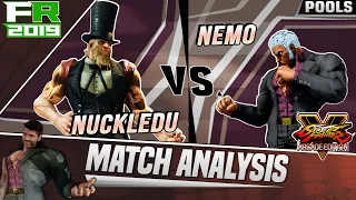 SFV AE Match Analysis: Final Round 2019 - NuckleDu vs. Nemo