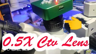0.5X CTV Microscope Lens
