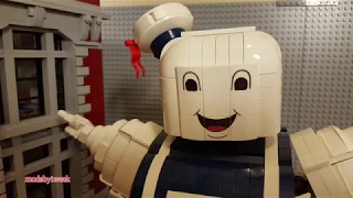 LEGO Stay Puft Marshmallow Man Speed Build