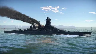 【WarThunder】battleship Kongo vs10 dive bomber