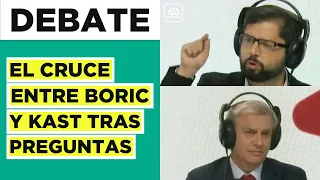 El cruce entre Gabriel Boric y José Antonio Kast en DEBATE ARCHI