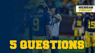 TOP 5 Fall Camp Questions | Michigan Podcast #237