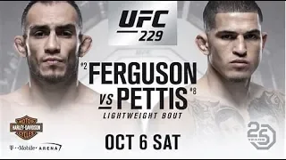 UFC 229 -Tony Ferguson -VS- Anthony Pettis - (Full fight HD)