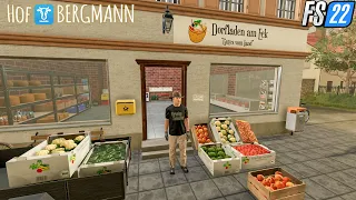 SELLING VEGETABLES FROM GARDEN🍅🥒 #5 - Hof Bergmann Fs22 Timelapse Gameplay