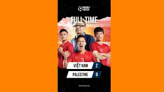 Vietnam vs Palestine 2-0 : Friendly Match #shorts #Việt Nam #palestine