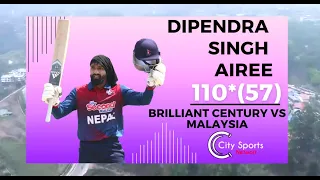 Dipendra Singh Airee's brilliant century vs Malaysia.