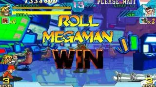 Marvel vs Capcom: Clash of Super Heroes (Arcade) - Mega Man/Roll Longplay