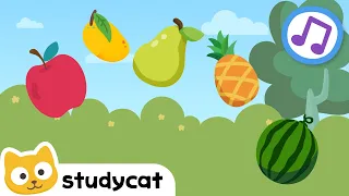 I Like Fruit 🍓| Nursery Rhymes & Kids Songs 🎶| Learn English | Studycat