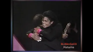 1989 Michael Jackson Receives Soul Train Award w/Quincy Jones Presenting