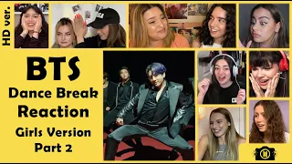 Girls React to BTS BBMA 'Butter' Dance Break (Part 2)