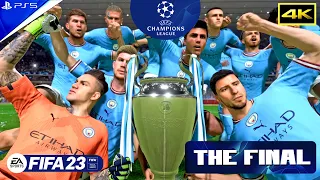 FIFA 23 - Manchester City vs Inter Milan - UEFA Champions League Final 2022/23 | PS5 Gameplay - 4K