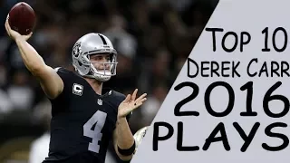 Derek Carr's top 10 plays of 2016 | JO SPORTS