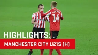 Highlights: Sunderland v Manchester City U21s