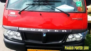 Piaggio Porter 1000 with Payload Capacity 1000kg, 1034cc Engine, Price 3.5 lakhs, 20kmpl Mileage