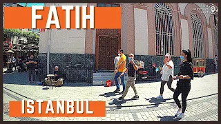 Istanbul Turkey Walking Tour 4K | Fatih District Istanbul | 4K 60fps (UHD) | my delicious trips