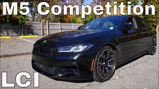 BMW M5 Competition LCI Review POV Drive