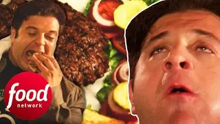 Will Adam Be The 1st Person To Beat The 6 LB Big Ugly Challenge? | Man v Food