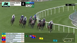 Santa Anita Park Carrera 4 - 29 de Enero 2023