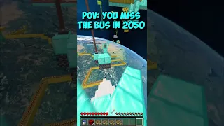 POV: When Dream Misses The Bus in 2050 #shorts