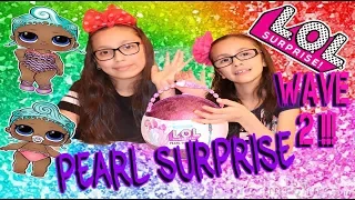 LOL LIMITED EDITION PEARL SURPRISE PURPLE WAVE 2 FULL UNBOXING OF COLOR CHANGING PRECIOUS  SISTERS