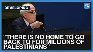 “There Is No Home To Go Back To For Millions Of Palestinians” | Developing | Dawn News English