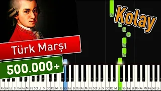 Mozart - Turkish March | Easy Piano Tutorial