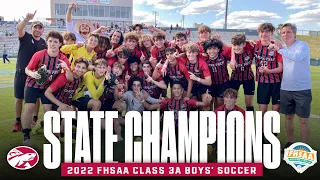 2022 FHSAA 3A Boys' Soccer State Champions