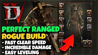 [DIABLO 4] This Build DESTROYS The Game! Ranged Rogue Build Guide! Penetrating Shot + Rapid Fire