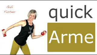 📍23 min. quick-Armtraining mit Hanteln. Oberkörper-Kurz-Workout