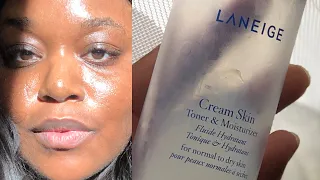 Reviewing Laneige's Cream Skin Toner & Moisturizer | #PatORToss