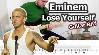 Eminem - Lose Yourself Guitar Riff (with Tabs)