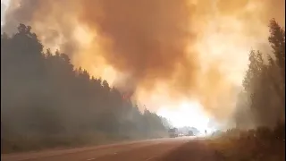 Пожары в Свердловской области