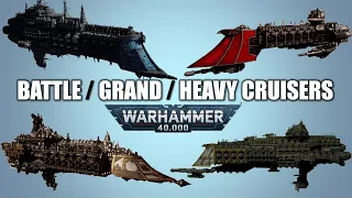 Top 17 Biggest Cruisers of the Imperium (Warhammer 40K)