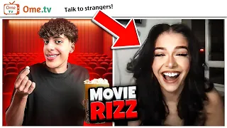 Omegle, But I RIZZED UP BADDIES at the MOVIES!!!